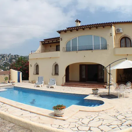 Beaulieu Holiday With Private Swimming Pool In Moraira Villa *